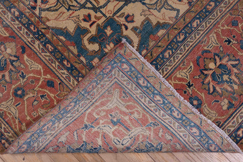 Vintage Kashan Area Rug (8' x 12')